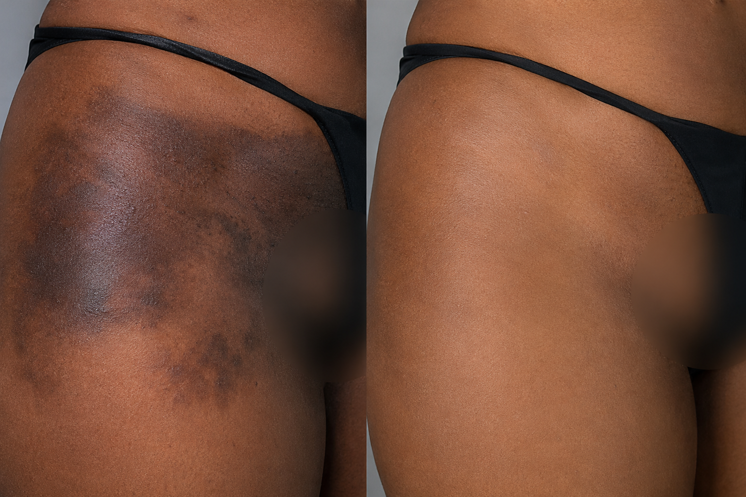Inner thigh before and after 90 days